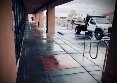 Commercial Pressure Washing shopping centers, strip malls and outlet malls, retail centers power washed