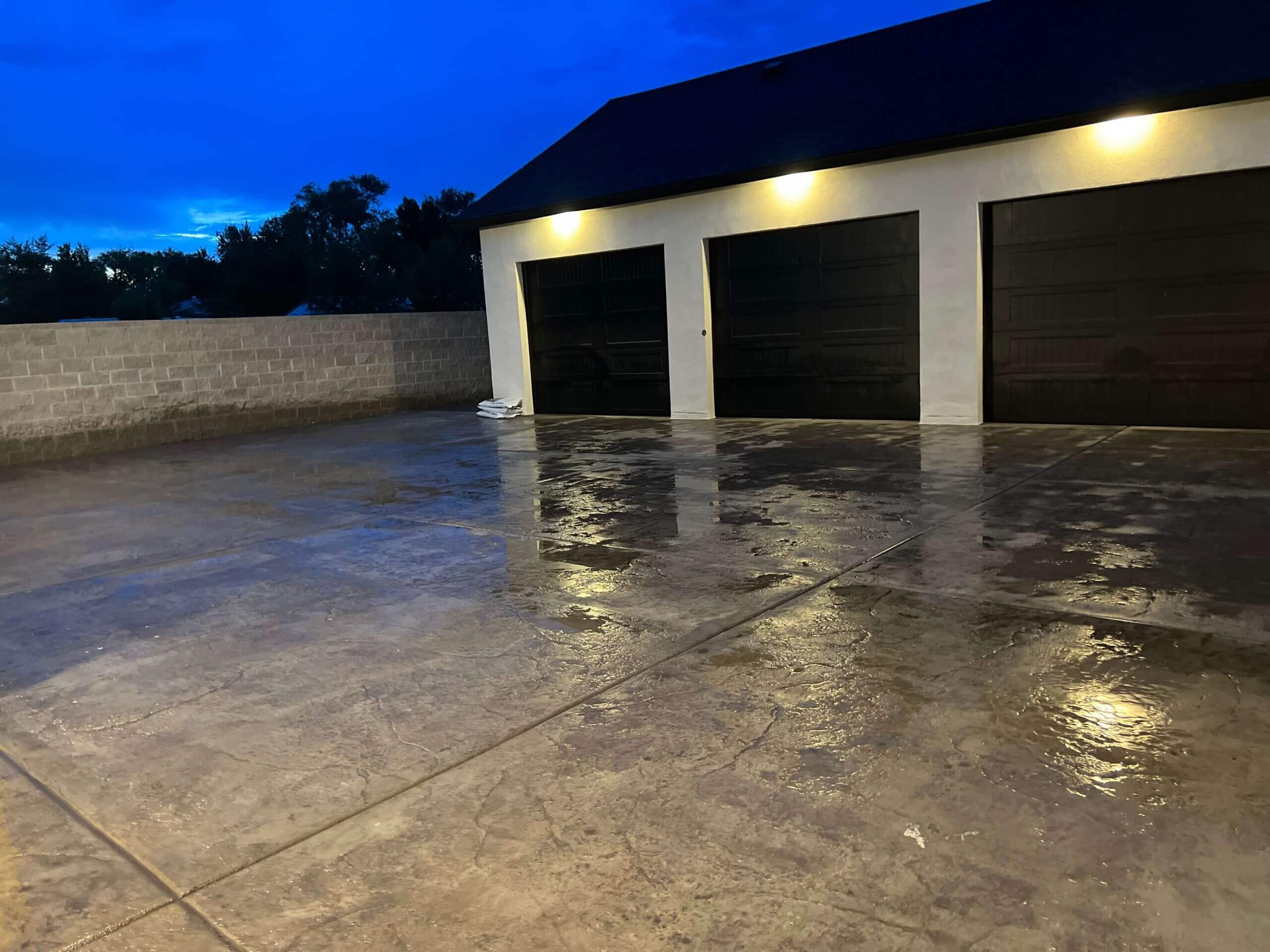 residential pressure washing and driveway cleaning service by PowerWash Pro