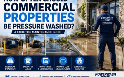 How Often Should Commercial Properties Be Pressure Washed