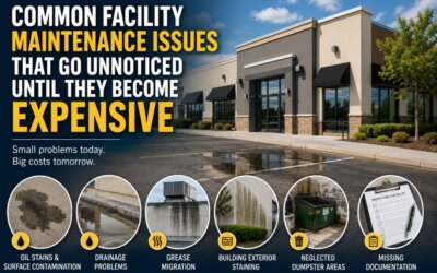 Common Facility Maintenance Issues That Go Unnoticed Until They Become Expensive