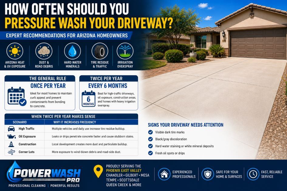 How Often Should Residential Driveways Be Cleaned?