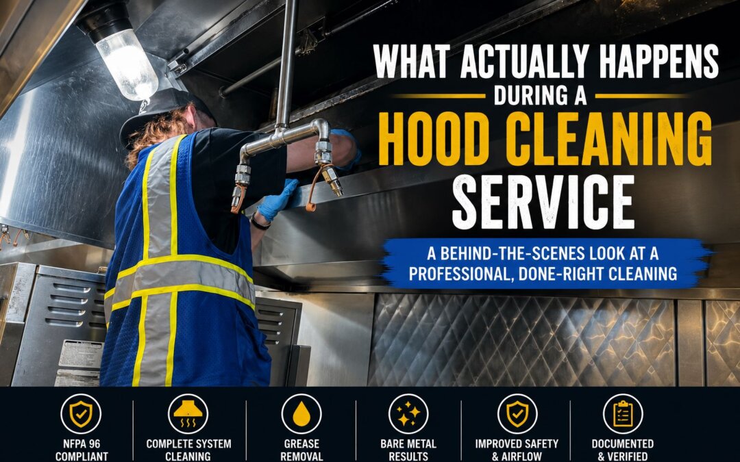 What Happens During A Professional Hood Cleaning Service?